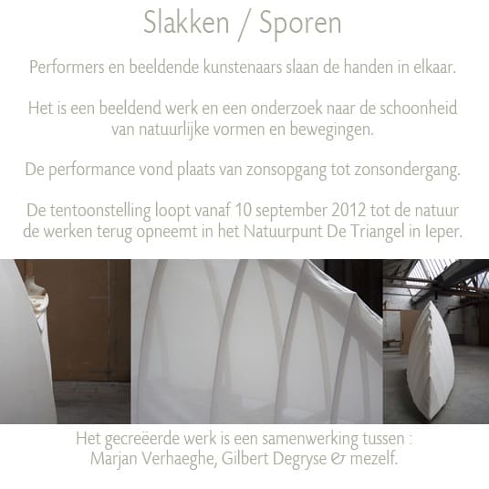 Slakken Sporen tekst